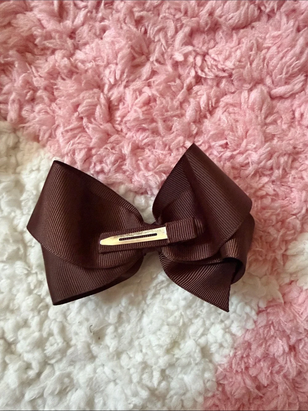 Girls Grosgrain Hair Bow Clip Set - Multi Color